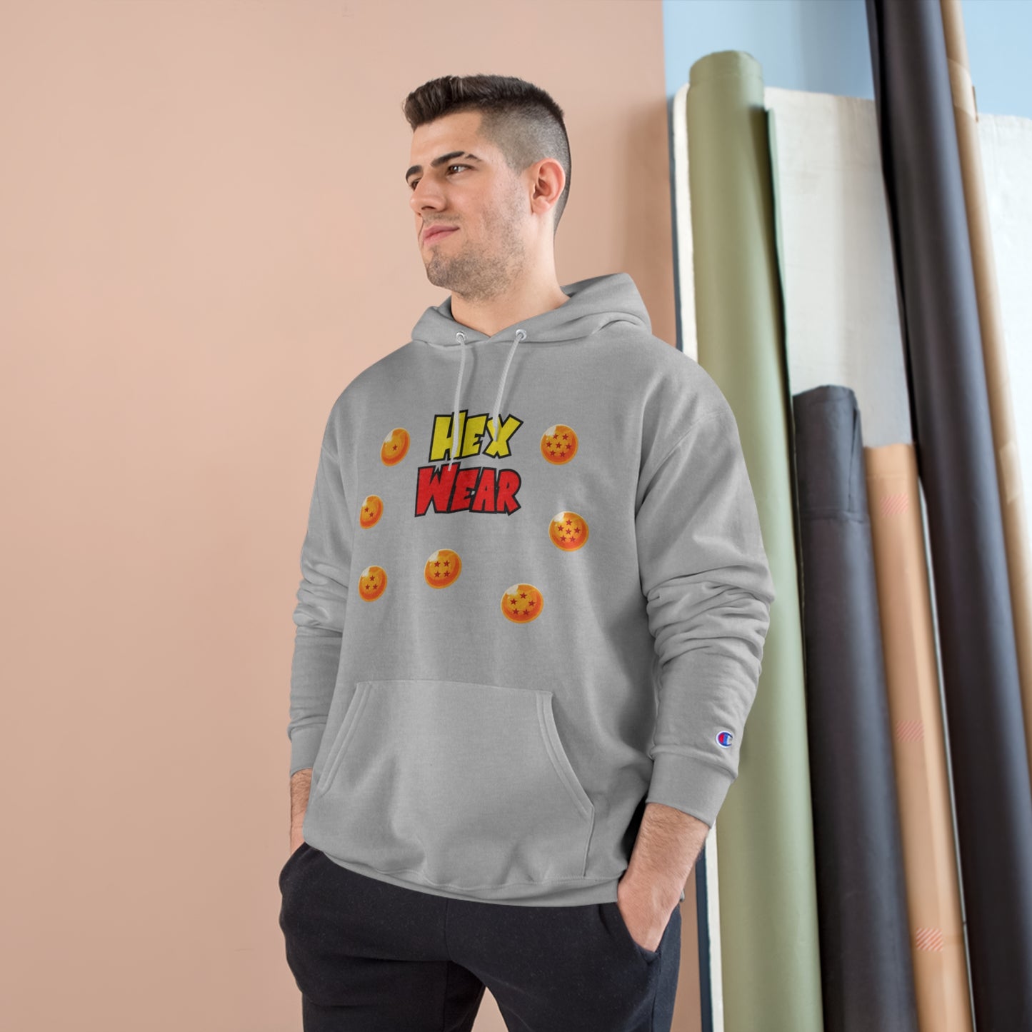 Champion Hoodie - Hex Wear Dragon Ball Design