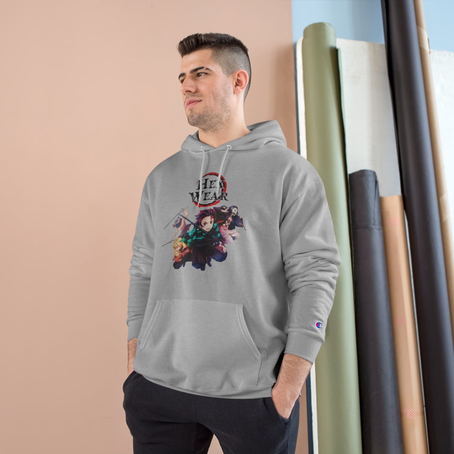 Champion Hoodie - Demon Slayer Design