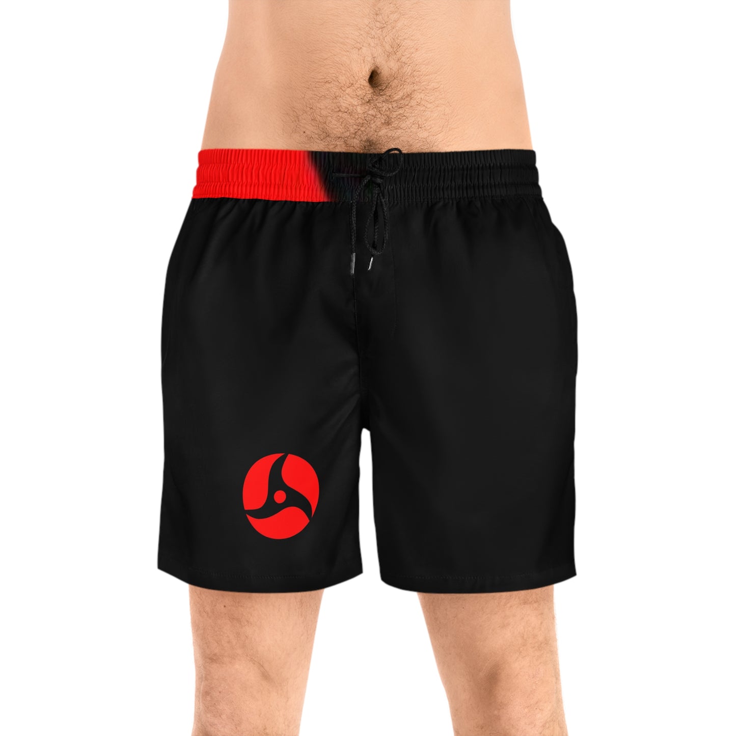 Sharingan Mid-Length Swim Trunks