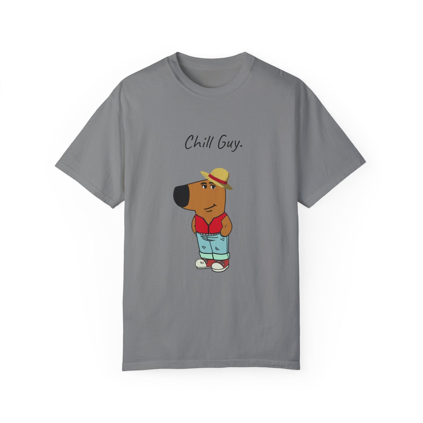 Comfort Colors T-Shirt - Luffy Chill Guy Design