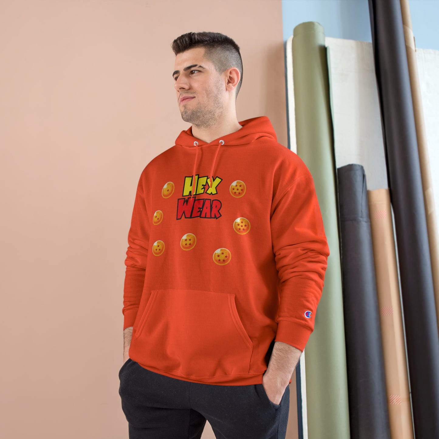 Champion Hoodie - Hex Wear Dragon Ball Design