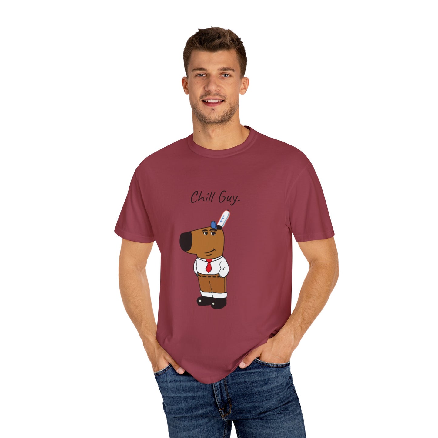 Comfort Colors T-Shirt - Spongebob Chill Guy Design