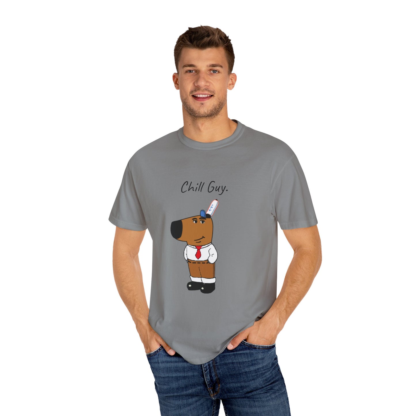 Comfort Colors T-Shirt - Spongebob Chill Guy Design