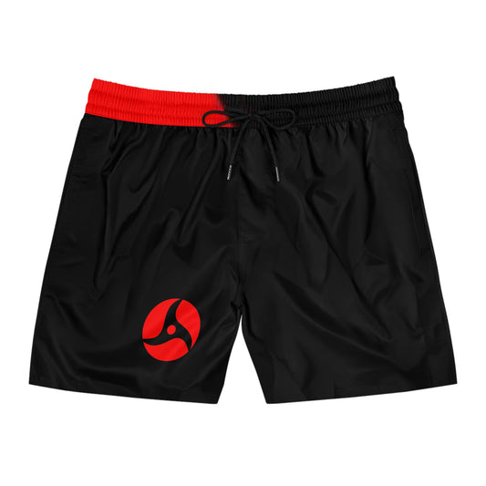 Sharingan Mid-Length Swim Trunks