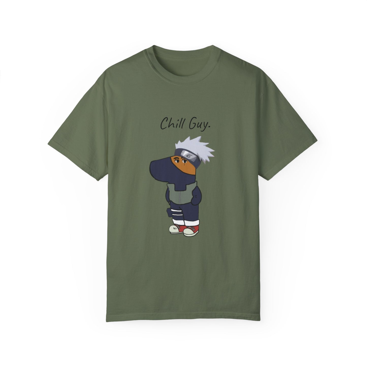 Comfort Colors T-Shirt - Kakashi Chill Guy Design