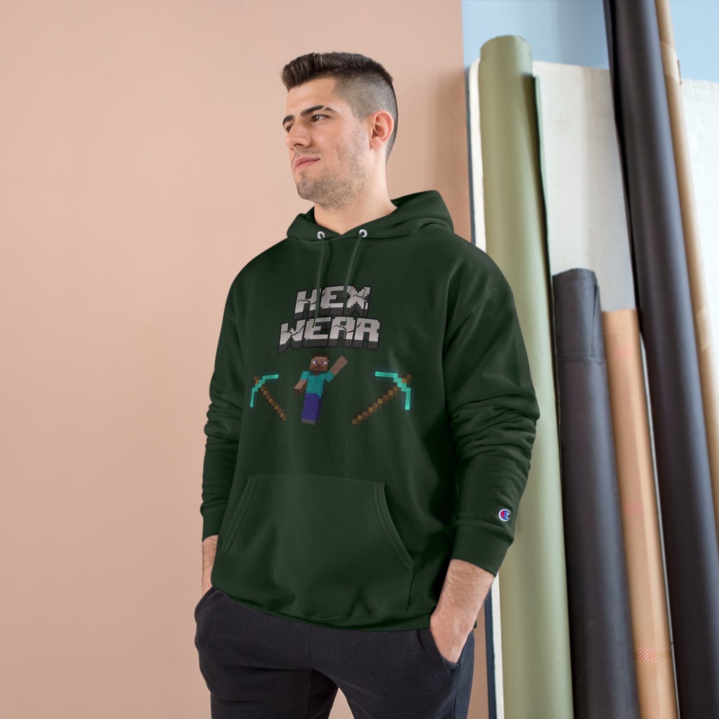 Champion Hoodie - Hex Wear Minecraft Design