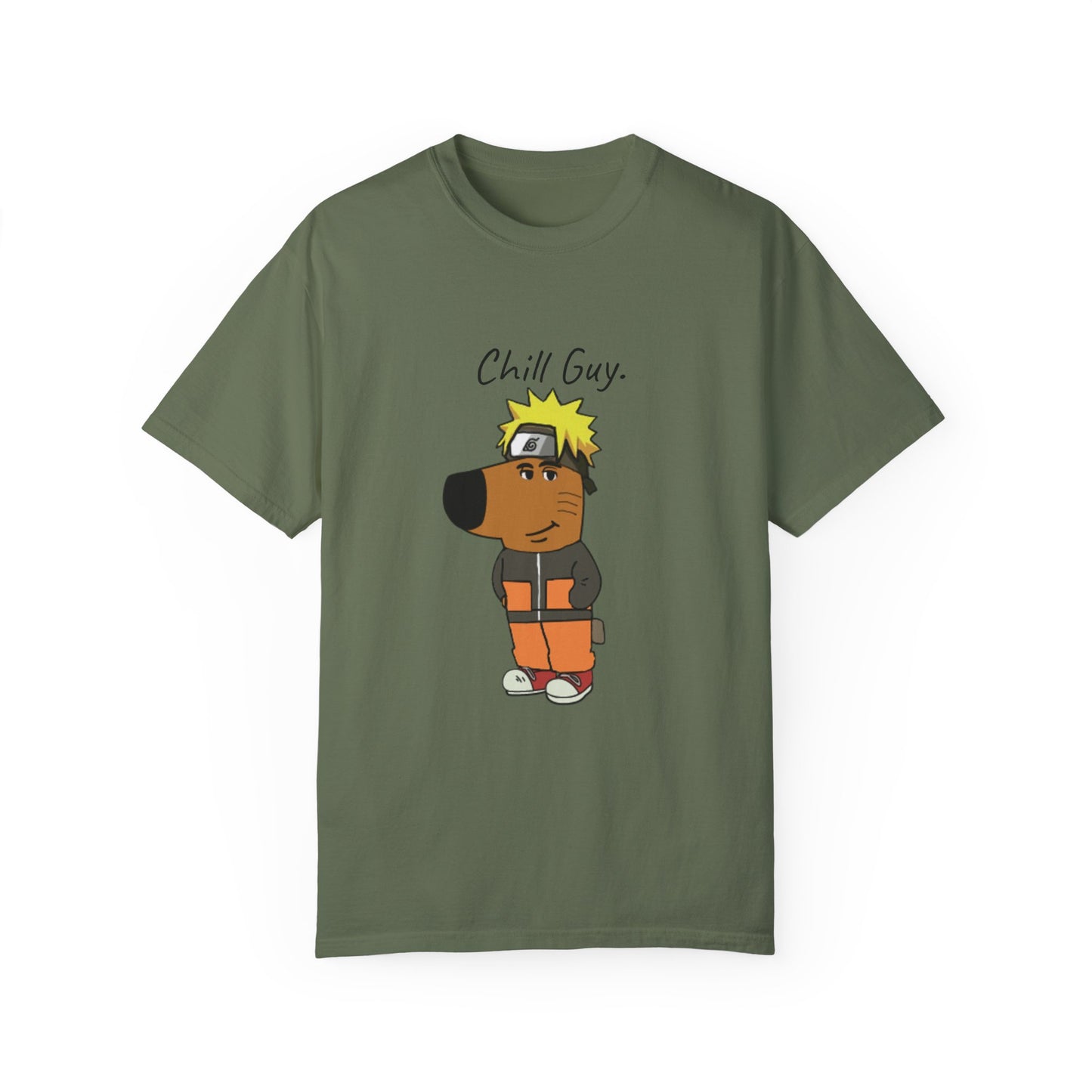 Comfort Colors T-Shirt - Naruto Chill Guy Design